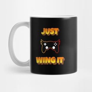 Just Wing It Video Game Controller Mug